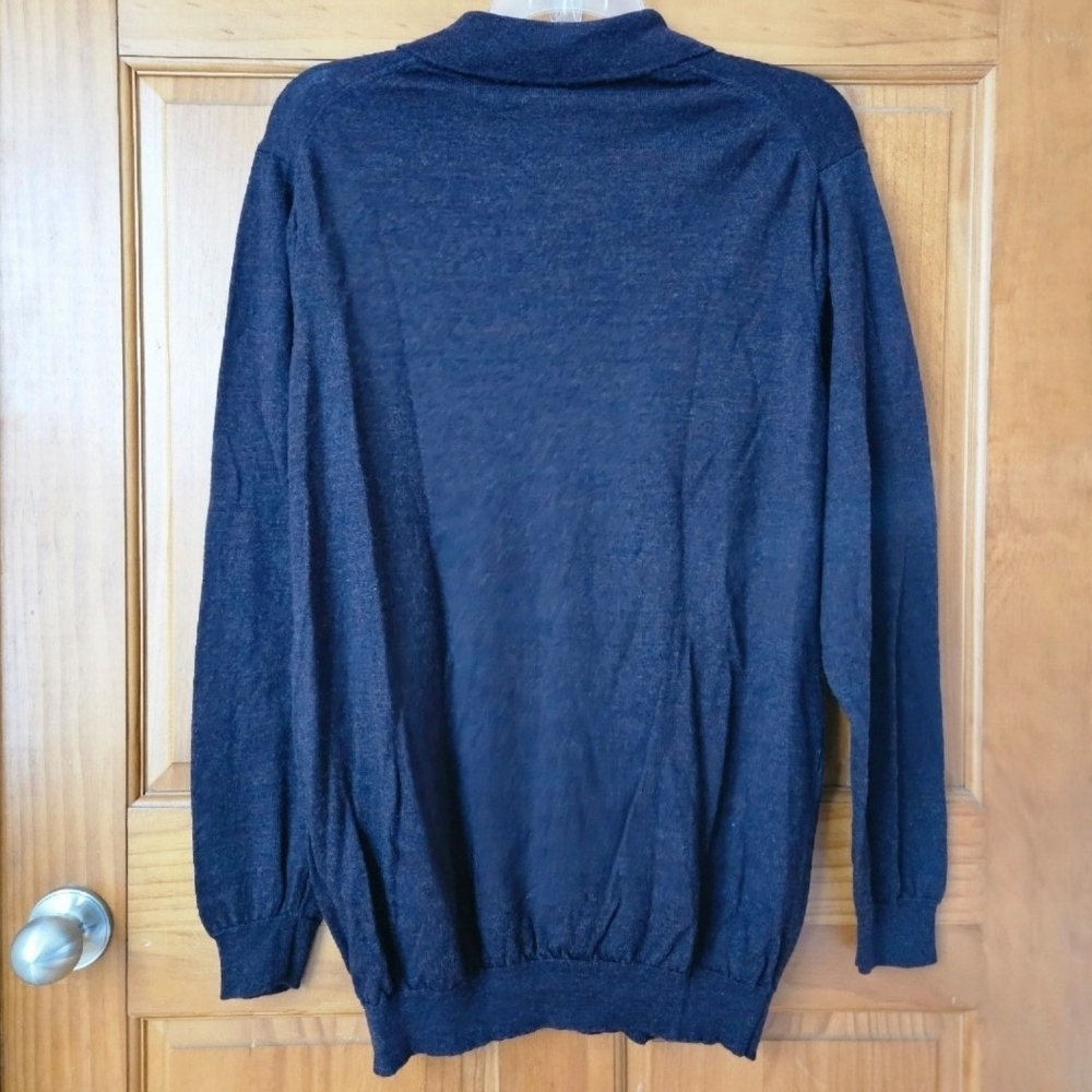 L.L.Bean Merino Wool Pullover Mens XL Tall Eclectic Grandpa Academia Teacher - Picture 3 of 7